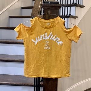 Girls Cold Shoulder Tee